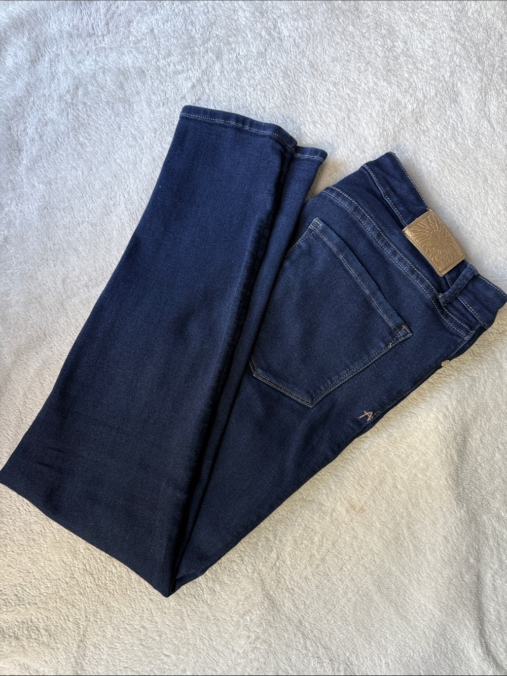 Anne Klein Dark Navy Skinny Men's Jeans